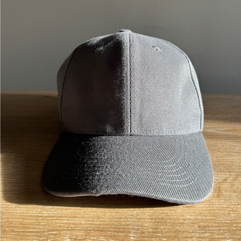 Gray Baseball Cap